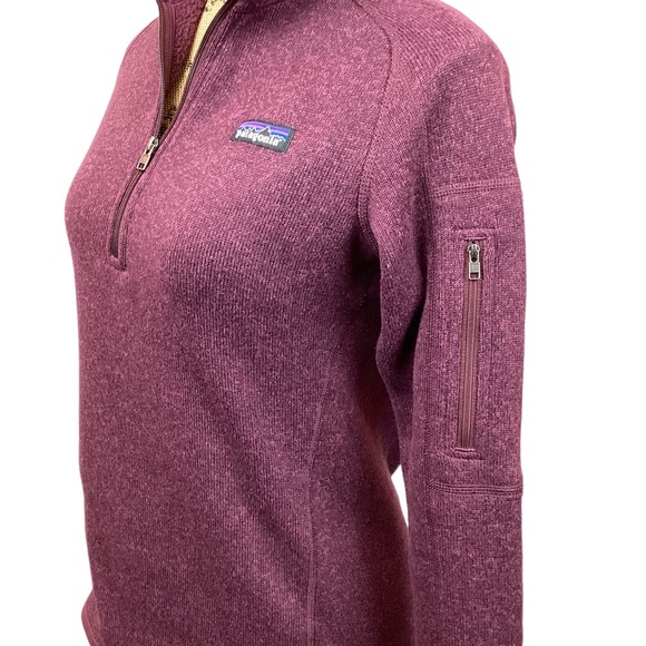 Patagonia Better Sweater 1/2 Zip Burgundy - Picture 6 of 13
